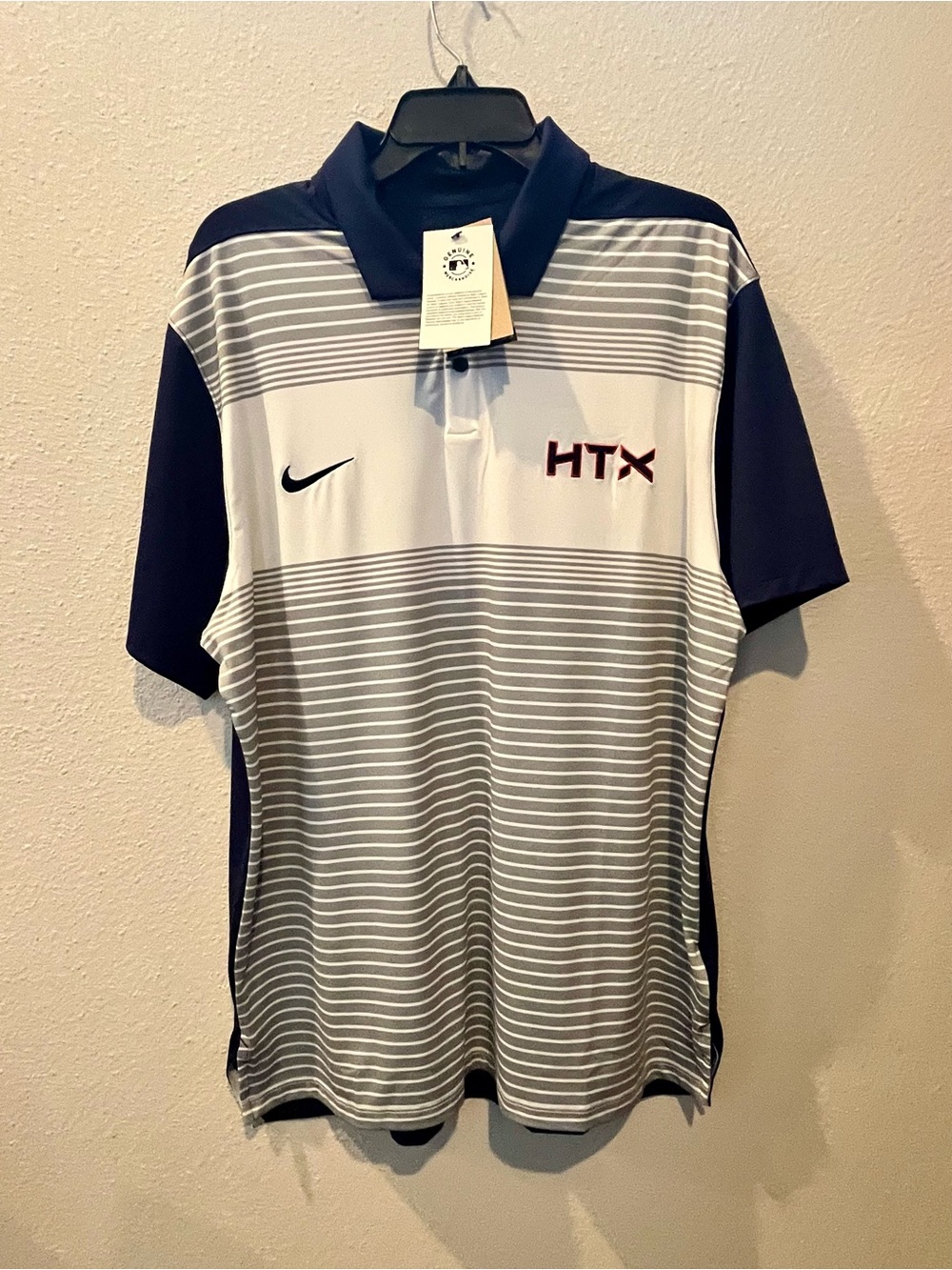 Nike Navy Houston Astros 2025 City Connect Performance Polo!